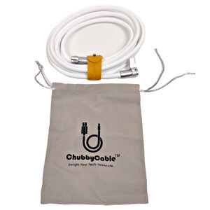 chubbycable FlexElbow Pro 90 Degree 100W Fast Charging 9.8 Ft Right Angle USB-C